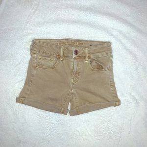 american eagle khaki shorts